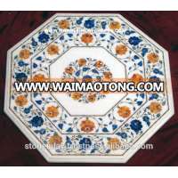 Marble Dining Pietra Dura Table Top