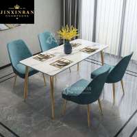 stainless steel restaurant dining room table marble granite top dinning room stainless steel table